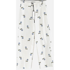 Bagatelle Collection New York Women’s Floral Pants Cottagecore Stretch NWT Sz 2